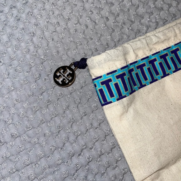Tory Burch Canvas Drawstring Bag - Picture 2 of 4
